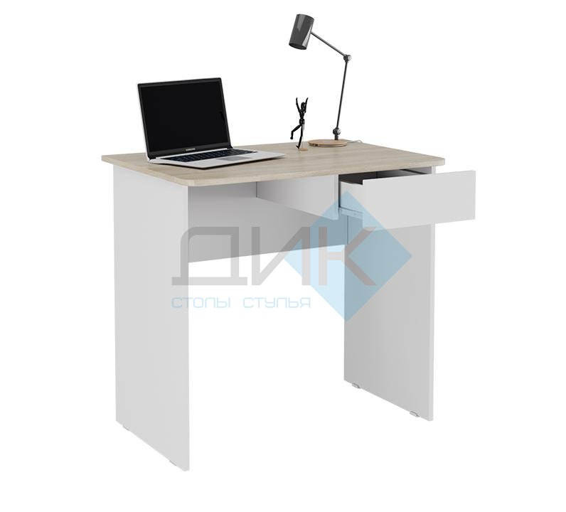 Стол письменный Diamond тип 1 (дуб сонома белый)