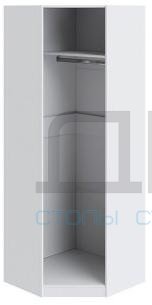 Ривьера Шкаф угловой зеркало (764) белый
