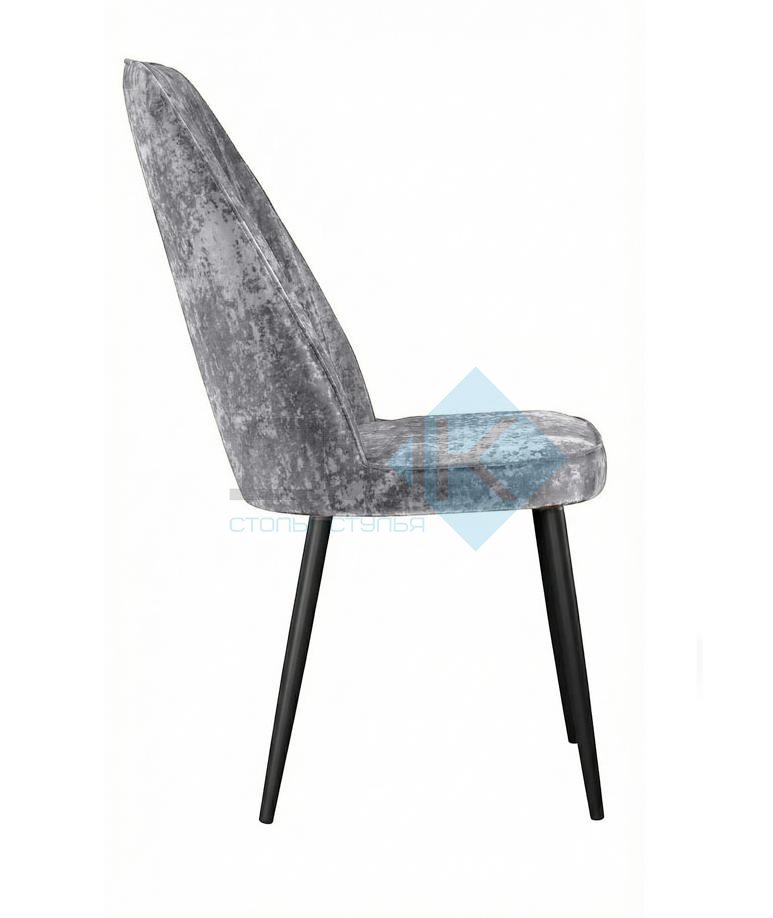 Стул DikLine 327 поворотный M13 светло-серый, ножки черные