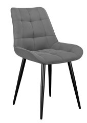 Стул DikLine 206М B22 GREY, ножки черные Образец