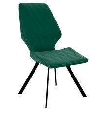 Стул DikLine 242M K13 изумруд, ножки черные