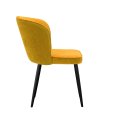 Стул DikLine 347 P08/L07 горчица, ножки черные