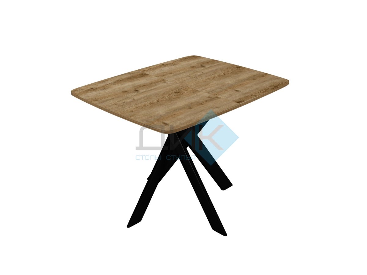 Стол DikLine DB110 Дуб галифакс/опоры черные