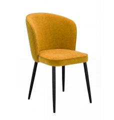Стул DikLine 347 P08/L07 горчица, ножки черные