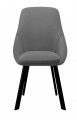 Стул DikLine 246 поворотный, Z28 серый, ножки черные