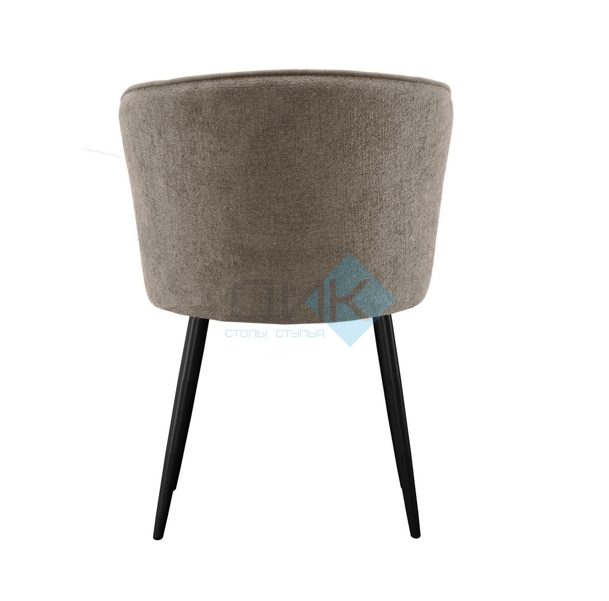 Стул DikLine 347 P03/L03 бежевый, ножки черные