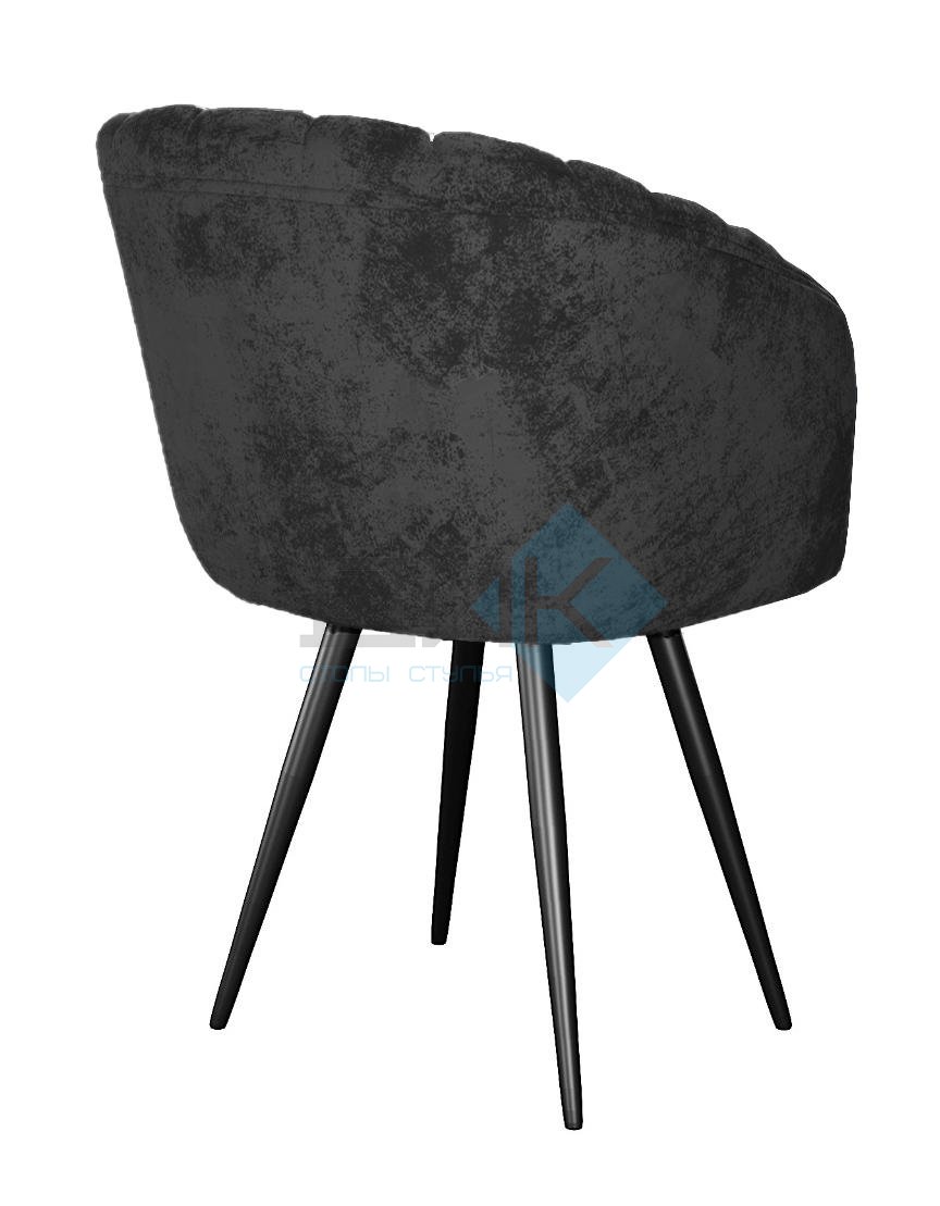 Стул DikLine 442 поворотный, M18 черный, ножки черные