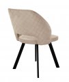Стул DikLine 274 поворотный Z128 бежевый, ножки черные