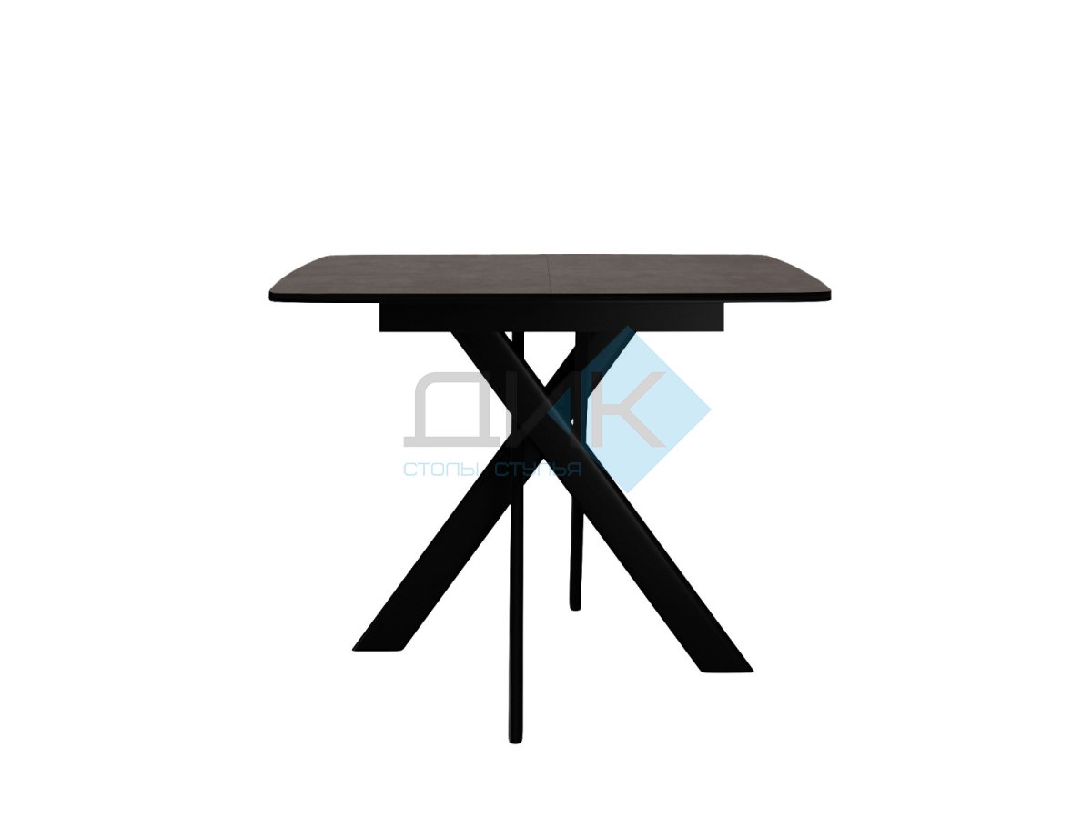 Стол DikLine DB110 Хромикс бронза/опоры черные