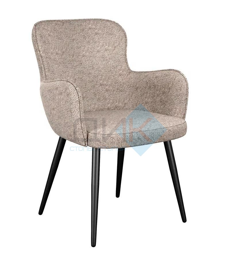 Стул DikLine 503 поворотный NS04 CREAM, ножки черные