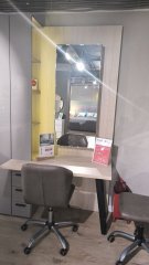 Туалетный стол CHELSEA серая Образец в салоне ТЦ Авеню