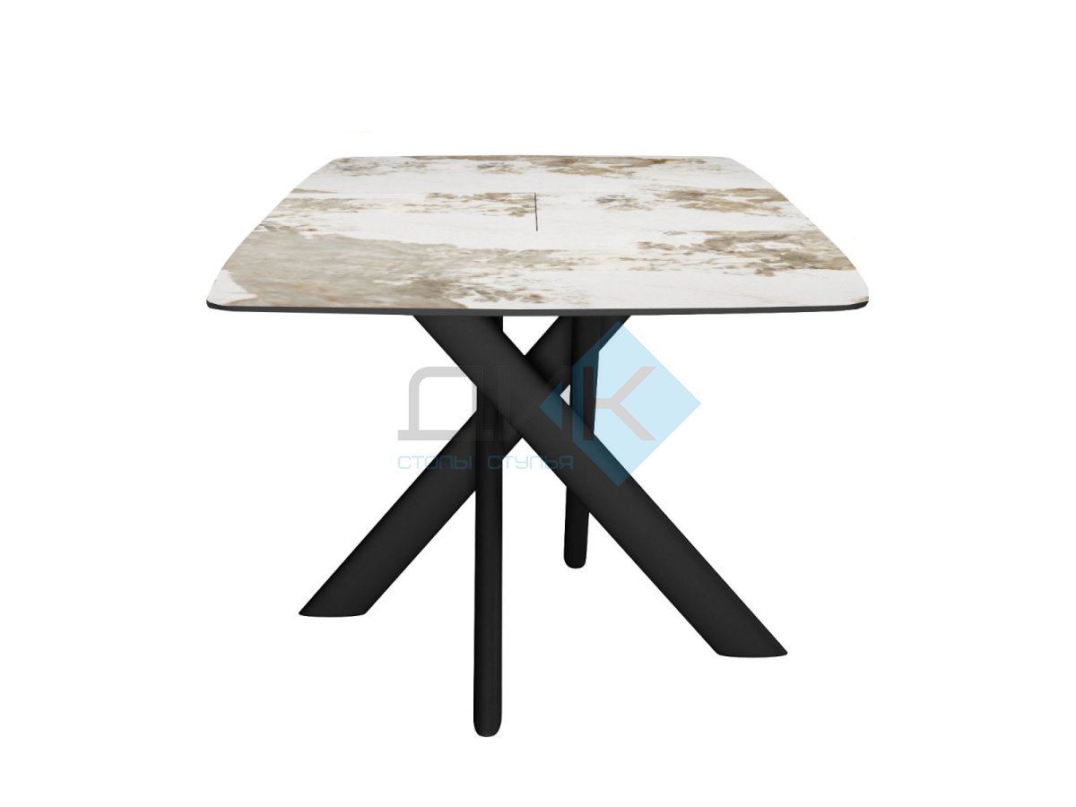 Стол DikLine DKB110, Керамика PANDORA глянец, опоры черные