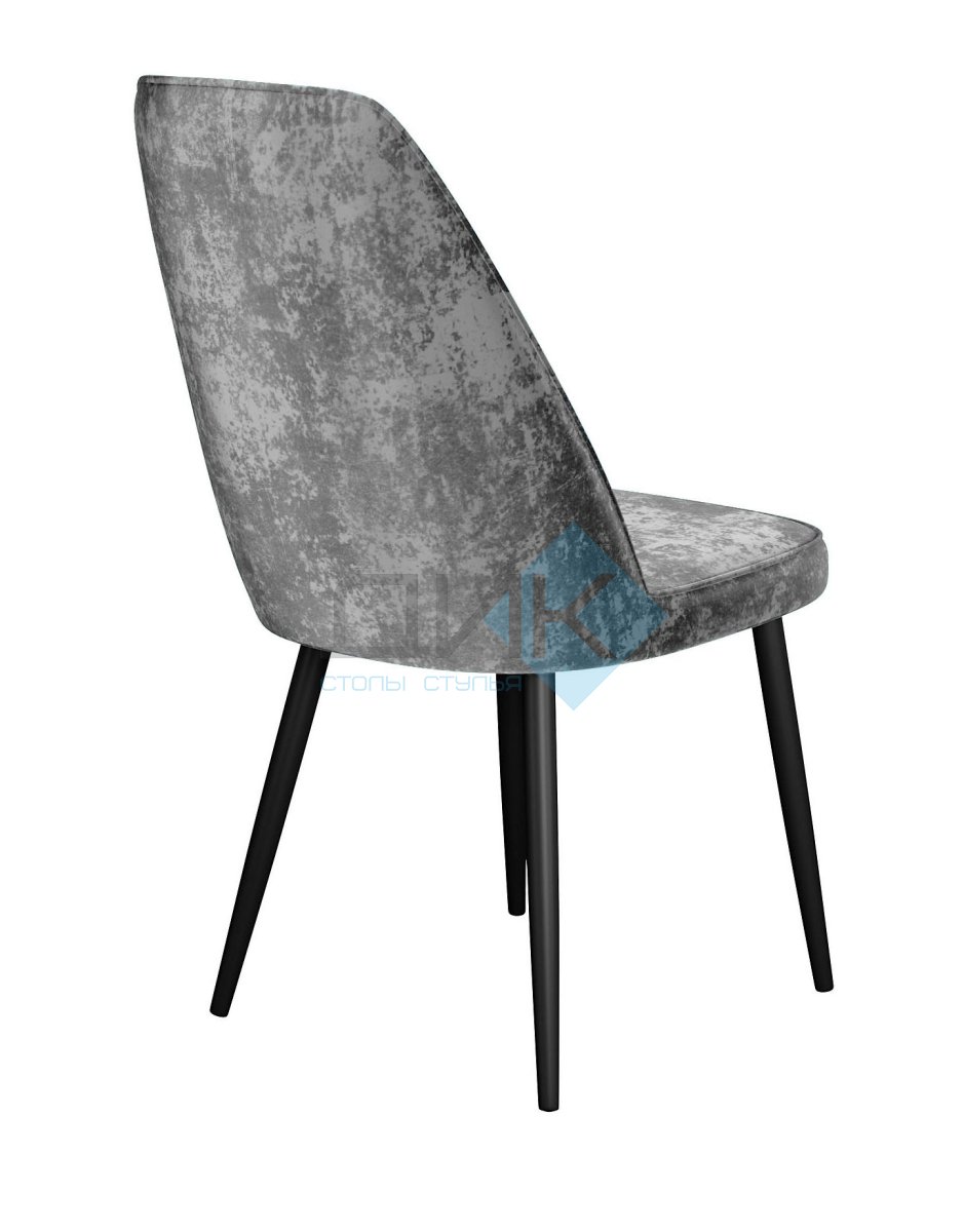 Стул DikLine 326 M13 светло-серый, ножки белые