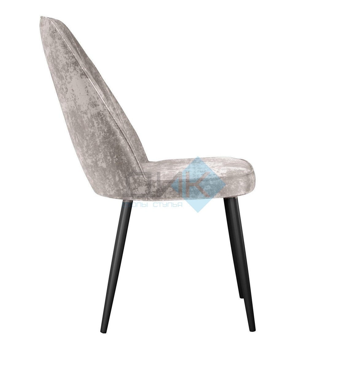 Стул DikLine 326 M02 бежевый, ножки черные