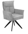 Стул DikLine 6824 т.к Светло-серая 709-21, опоры черные