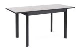 Стол DikLine L110 хромикс белый/ опоры черные