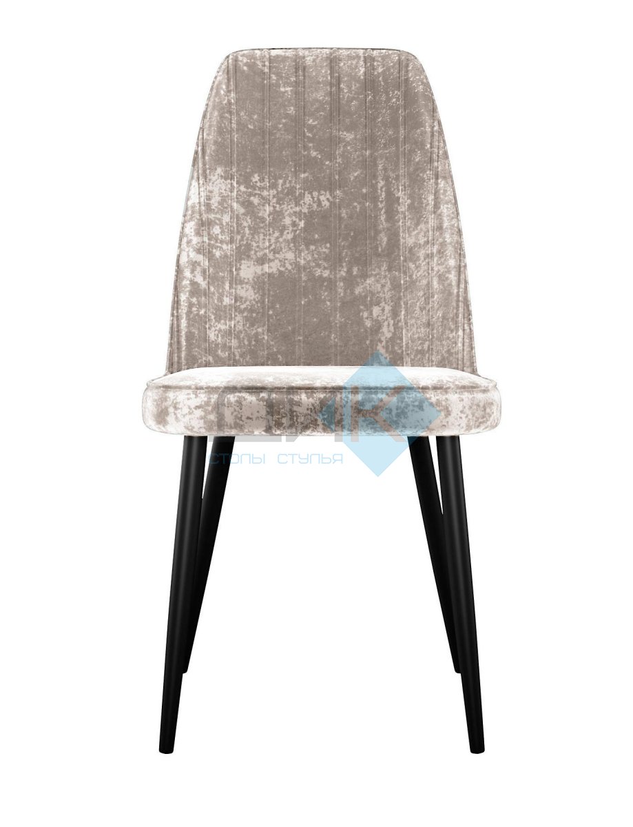 Стул DikLine 326 M02 бежевый, ножки черные