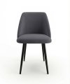 Стул DikLine 335 B28 ANTRACITE, ножки черные