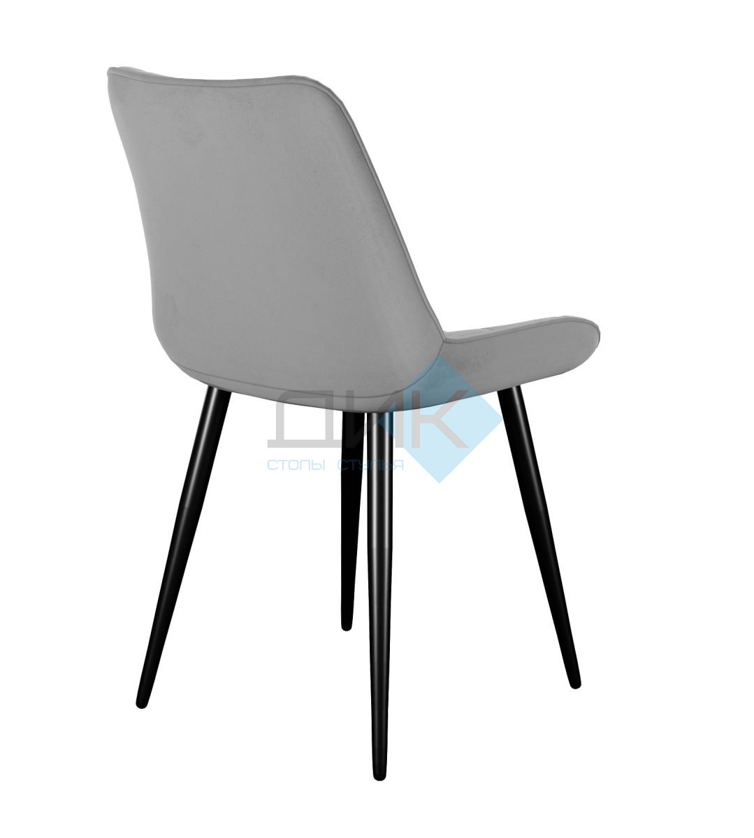 Стул DikLine 226 поворотный B22 GREY, ножки черные