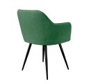 Стул DikLine 277 поворотный NS Pine зеленый, ножки черные
