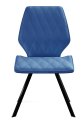 Стул DikLine 242M B8 BLUE, ножки черные
