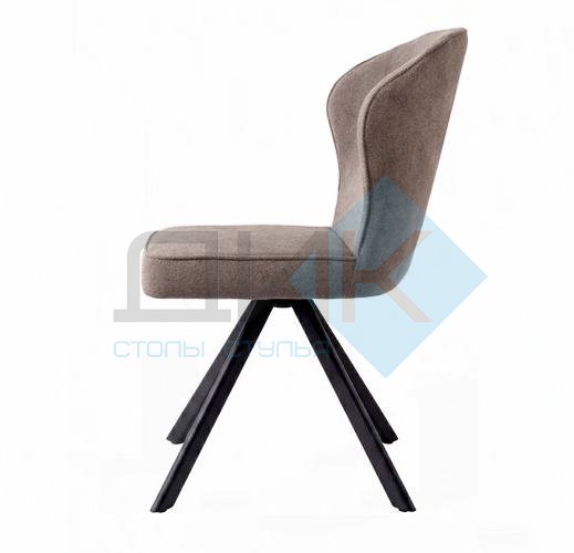 Стул DikLine 238 поворотный BL05 капучино, ножки черные