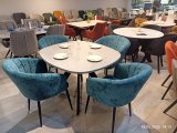 Стул DikLine 441 M19 бирюза, ножки черные образец в салоне ТЦ Кемп