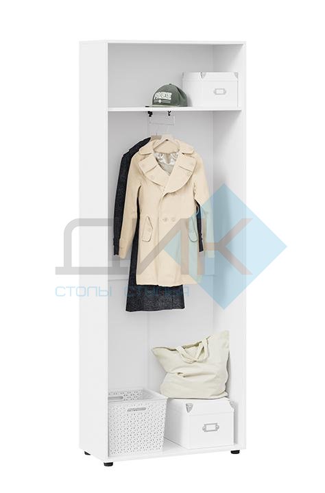 Витра шкаф комбинированный тип 1 (белый ясень)