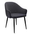 Стул DikLine 440 TW11 серый, ножки черные