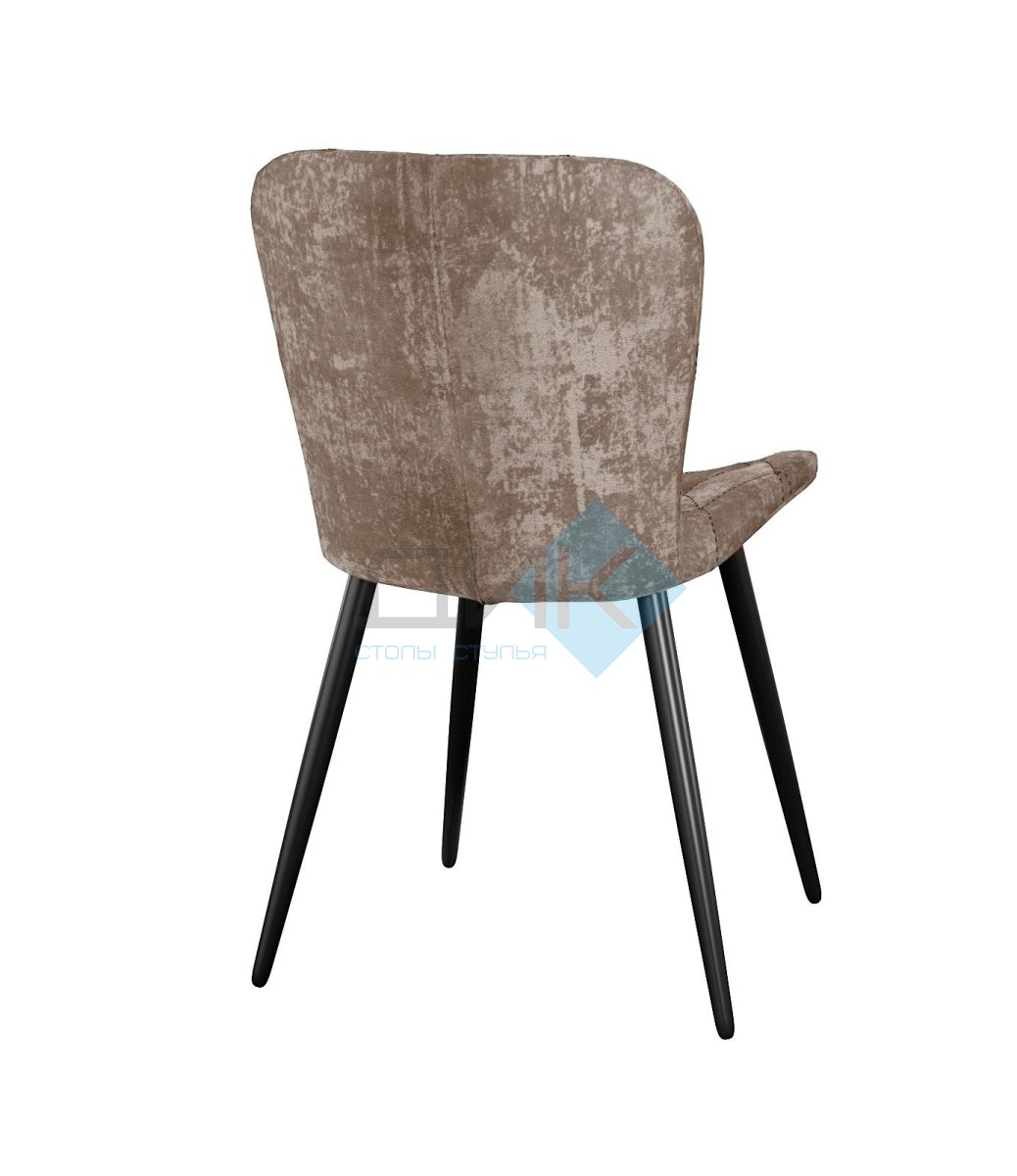 Стул DikLine 303 M05 шоколад, ножки черные