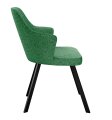 Стул DikLine 235 поворотный, NS Pine зеленый, ножки черные