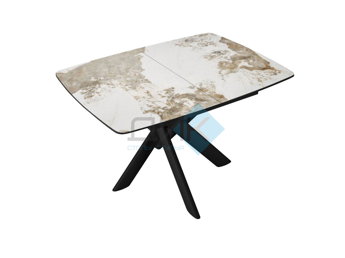 Обеденная зона: Стол DikLine DKB110 + стулья Dikline 286 (4шт)