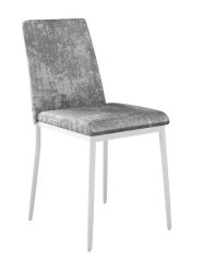 Стул DikLine 270 M13 светло-серый, ножки белые