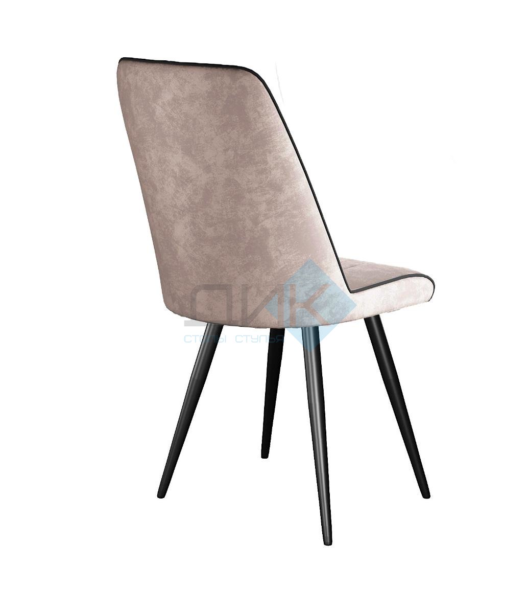 Стул DikLine 324 поворотный B03 BEIGE, ножки черные