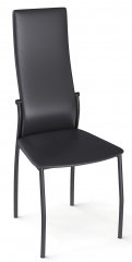 Стул ГАЛС каркас черный/ к/з Pegaso черный