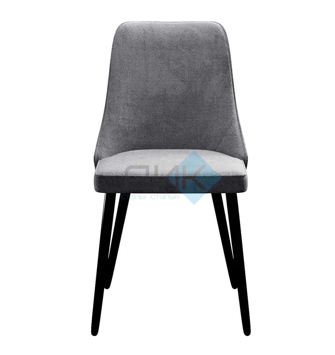 Стул DikLine 286 TW09 светло-серый, ножки черные