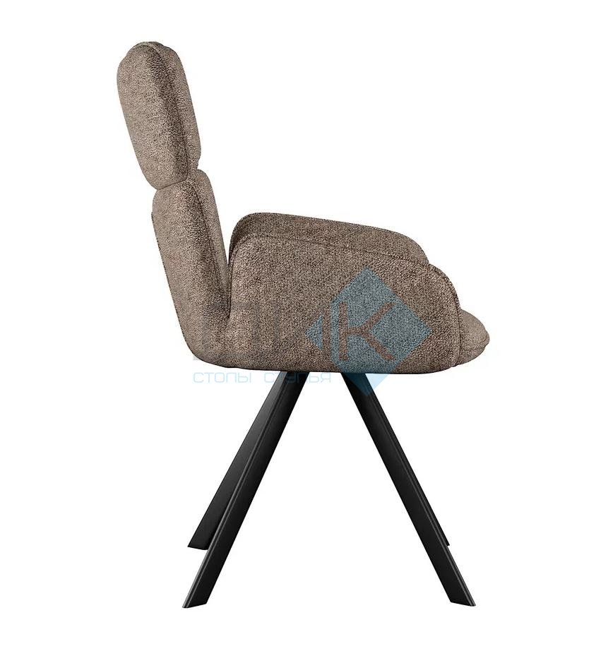 Стул DikLine 501 поворотный NS05 CAPPUCCINO, ножки черные