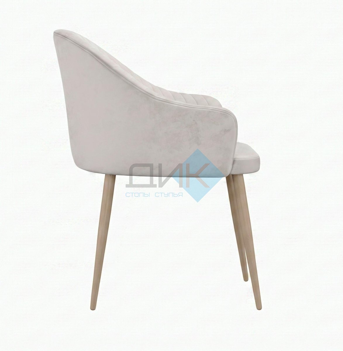 Стул DikLine 440М C103 крем, ножки капучино