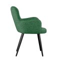 Стул DikLine 503 поворотный NS Pine зеленый, ножки черные