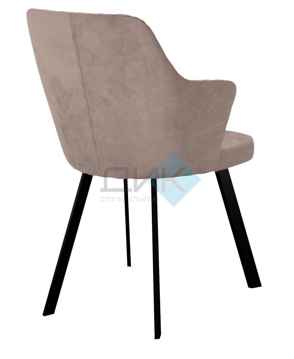 Стул DikLine 345 K4 капучино, ножки черные
