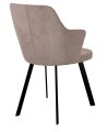 Стул DikLine 345 K4 капучино, ножки черные