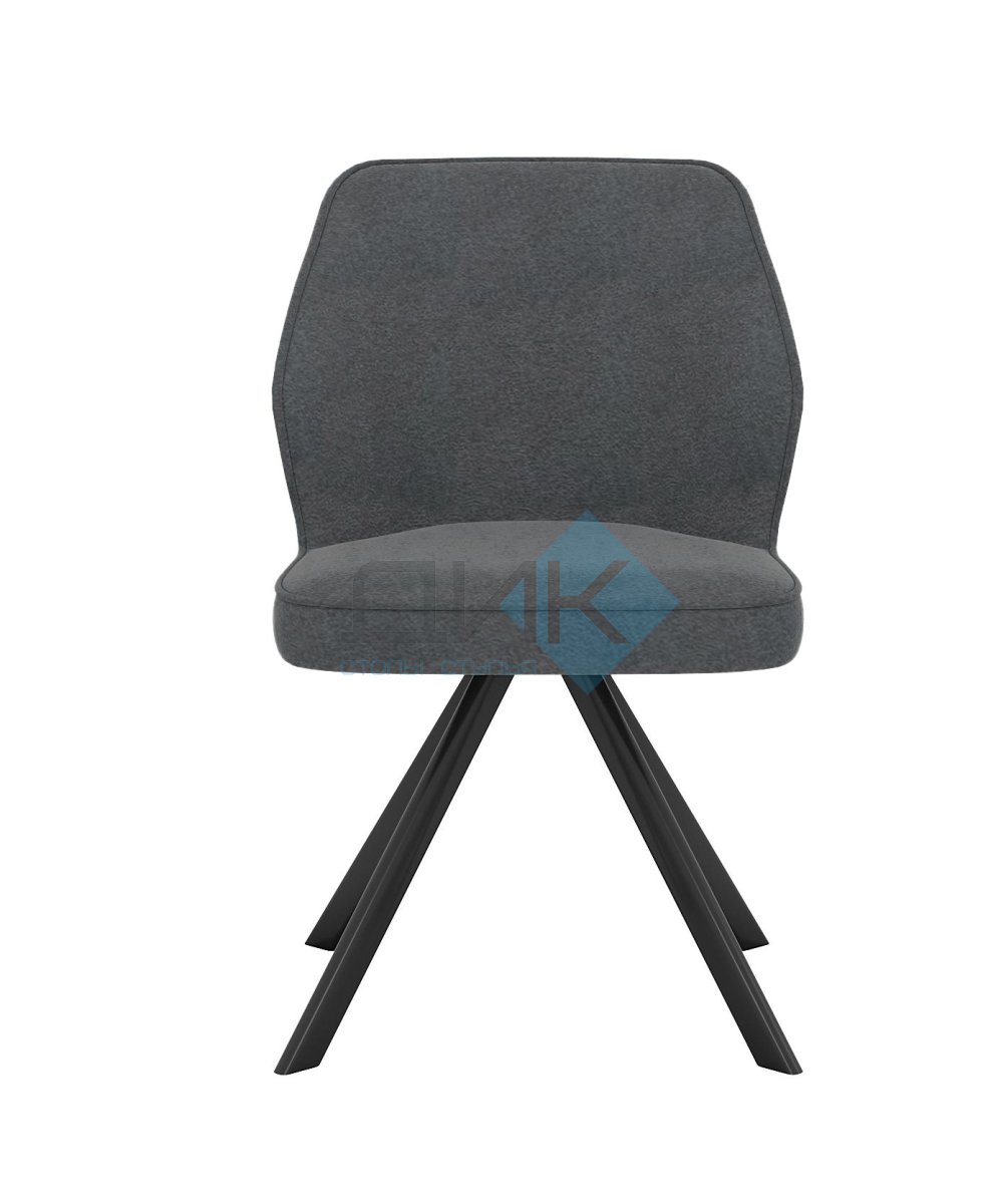 Стул DikLine 233 поворотный NS13 GRAPHITE, ножки черные