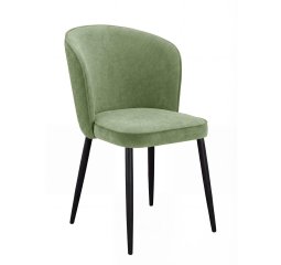 Стул DikLine 347 P10/L08 зеленый, ножки черные