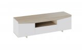 Тумба ТВ тип 1 (дуб сонома / белый ясень)