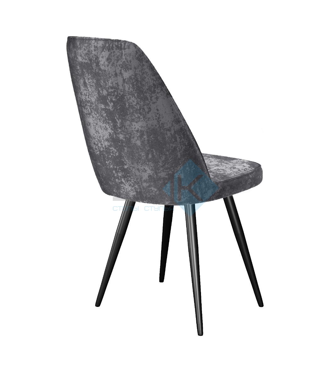 Стул DikLine 327 поворотный M14 серый, ножки черные