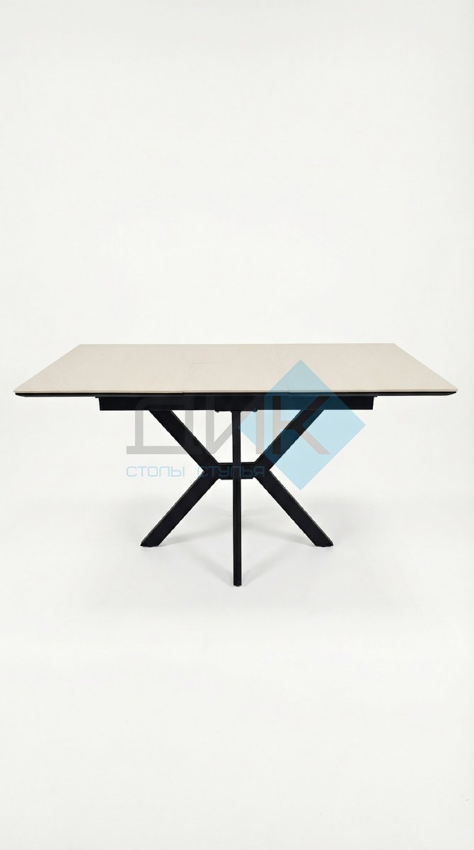 Обеденная зона: Стол DikLine DI100 + стулья Dikline 335 (2 шт)