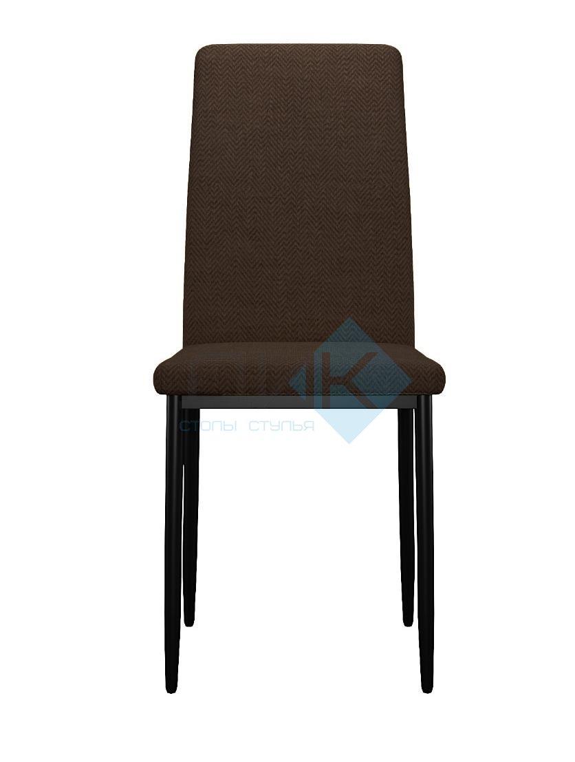 Стул DikLine 272 SB3 шоколад, ножки черные