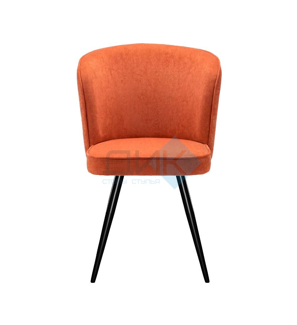 Стул DikLine 348 поворотный P09/L05 терракотовый, ножки черные