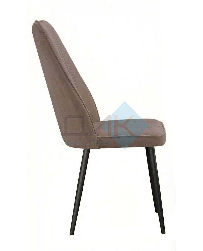 Стул DikLine 327 поворотный B5 LATTE, ножки черные