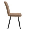 Стул DikLine 208 AN4 капучино, ножки черные